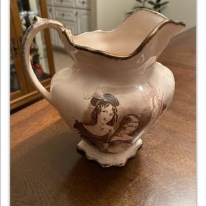 Old Court Pottery 7” Pitcher Made in England-Mint